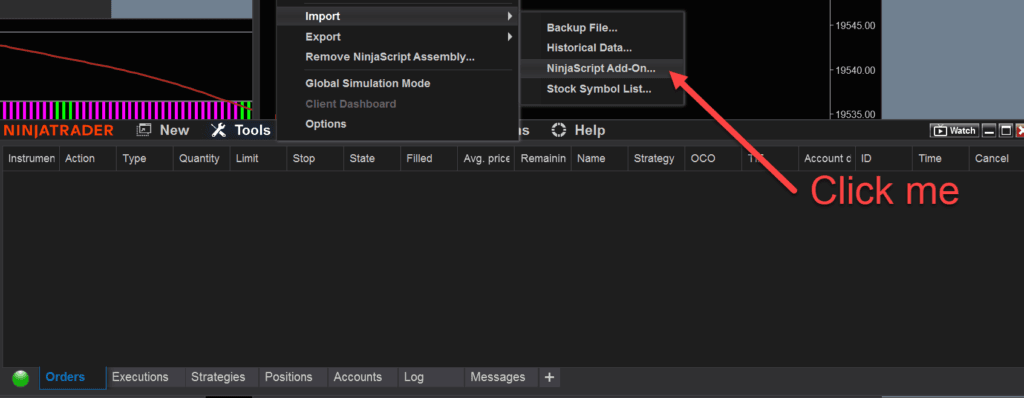 Setup NinjaTrader 8 Discord Share Service