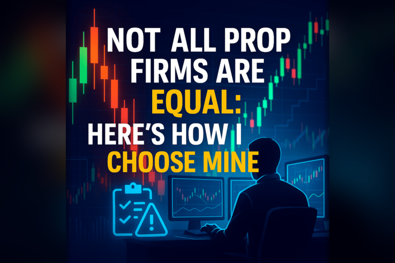 Not All Prop Firms Are Equal: Here’s How I Choose Mine