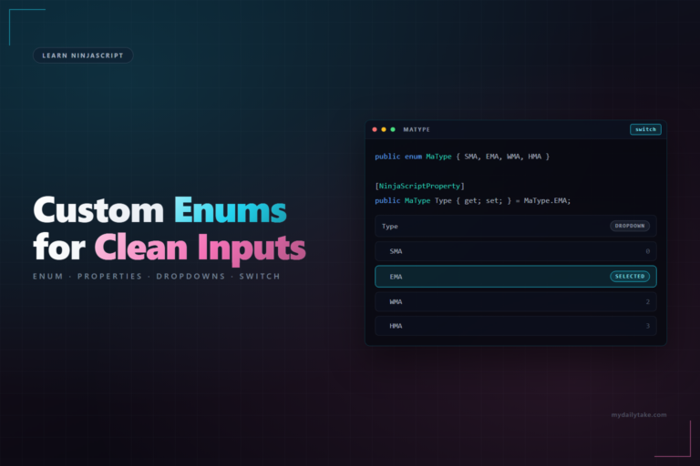 Learn NinjaScript How to Create and Use Custom Enums