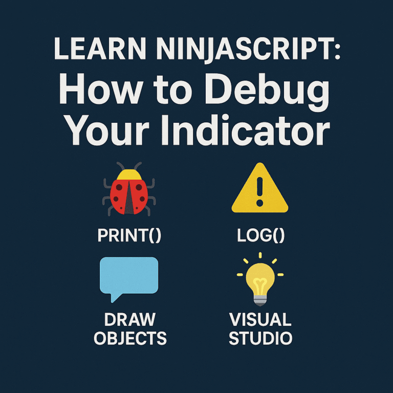 Learn NinjaScript: How to Debug Your Indicator