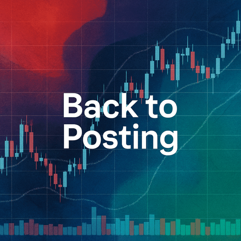 Back to Posting (And Back to Basics)