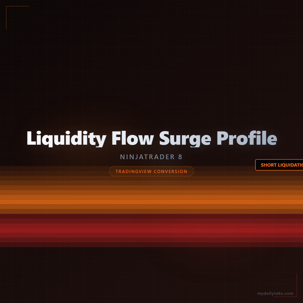 Cover image: Liquidity Flow Surge Profile NinjaTrader 8 conversion