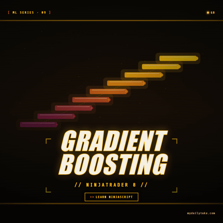 Gradient Boosting — machine-learning indicator for NinjaTrader 8