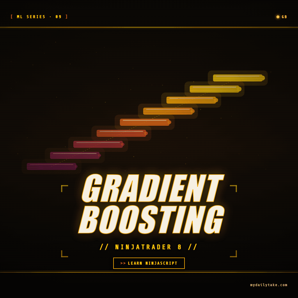Gradient Boosting — machine-learning indicator for NinjaTrader 8