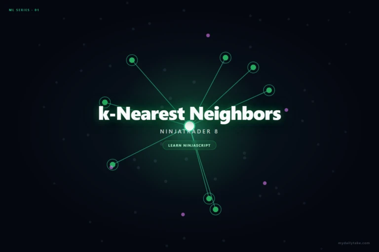 k-Nearest Neighbors — machine-learning indicator for NinjaTrader 8
