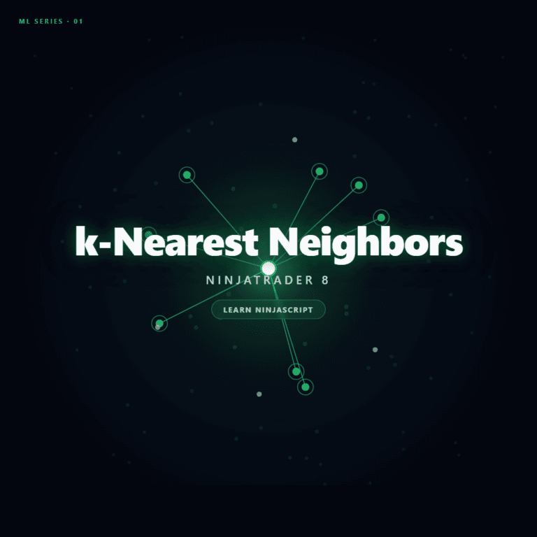 ML — k-Nearest Neighbors Indicator for NinjaTrader 8