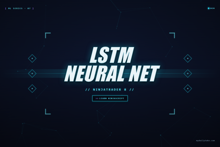 LSTM Neural Network — machine-learning indicator for NinjaTrader 8