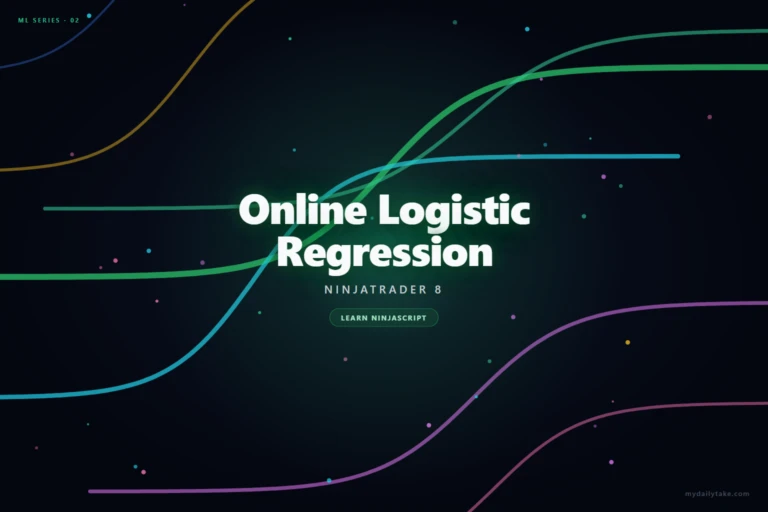 Online Logistic Regression — machine-learning indicator for NinjaTrader 8