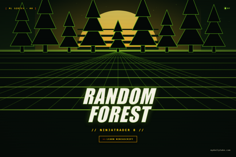 Random Forest — machine-learning indicator for NinjaTrader 8