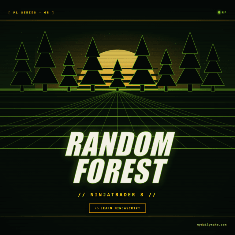 Random Forest — machine-learning indicator for NinjaTrader 8